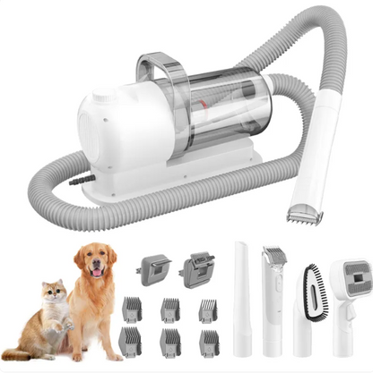 Petvora™ FurVac Pro – No-Mess Pet Grooming System