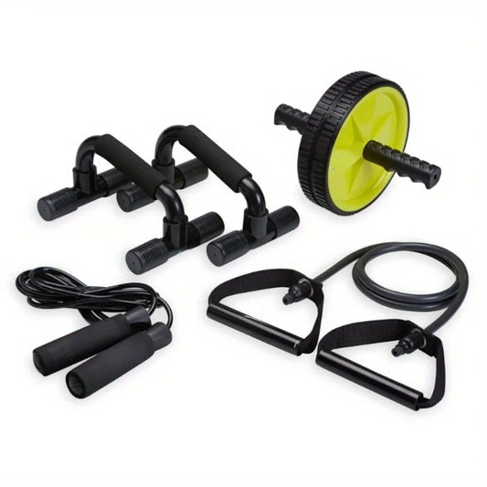 Home Gym Set with Resistance Tubing