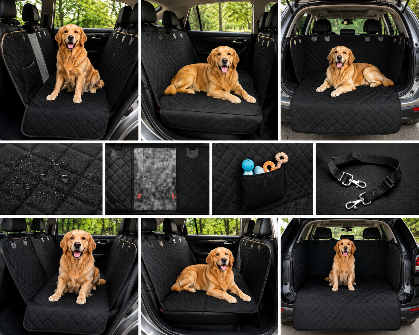 Petvora™ Hard Bottom Dog Car Seat Extender