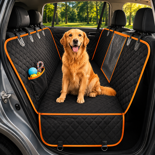 Hard Bottom Dog Car Seat Cover